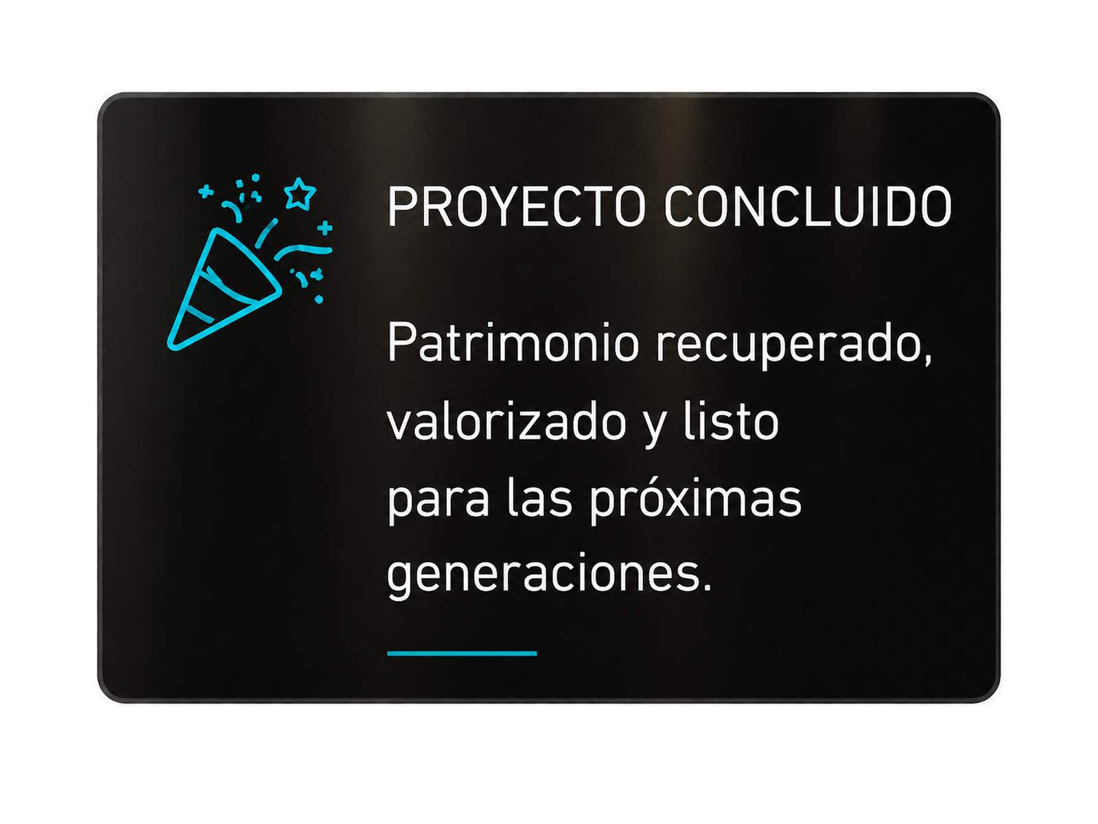 Proyecto concluido