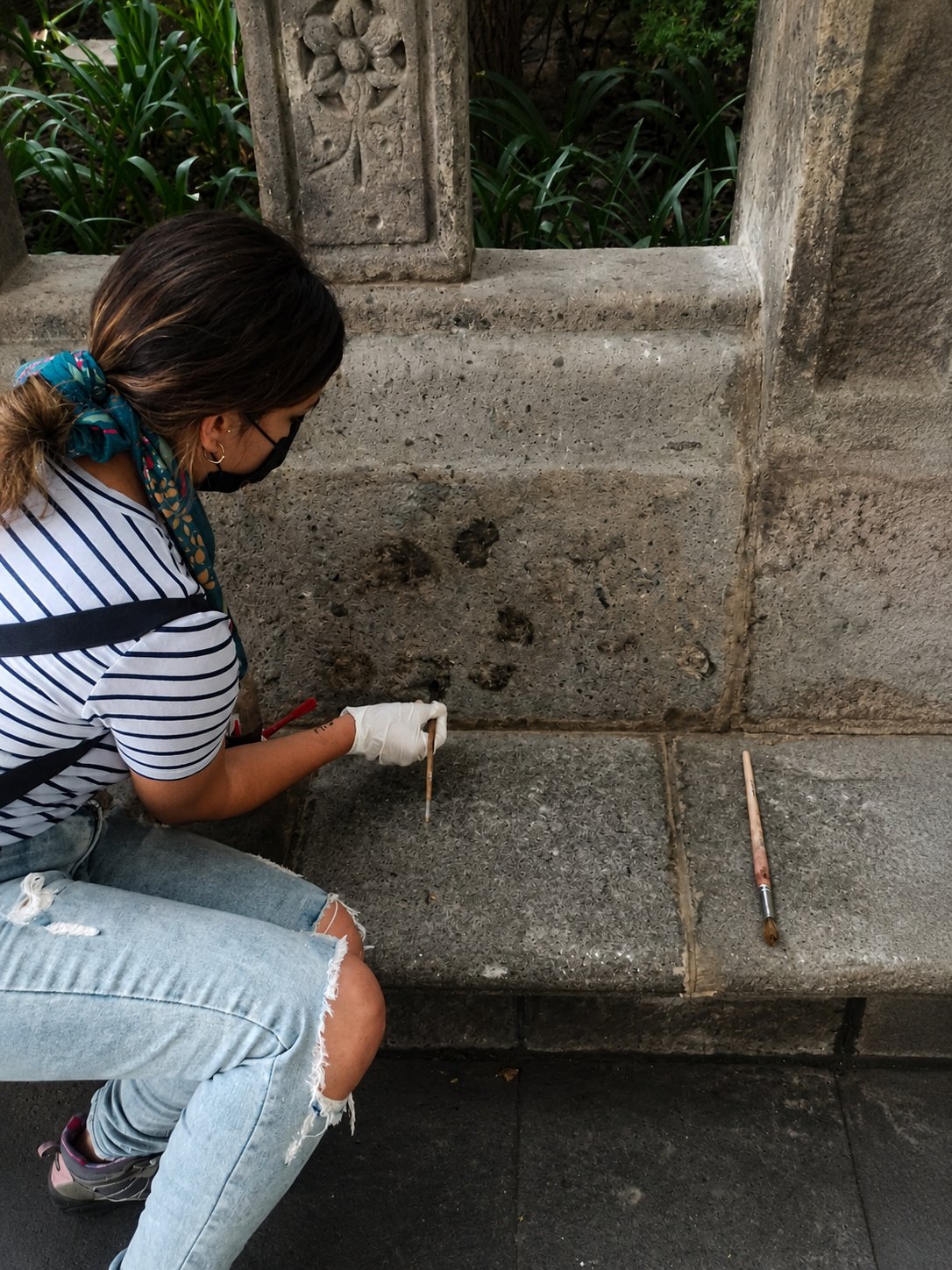 Portada de Restauración de bancas patrimoniales en Paseo de la Reforma