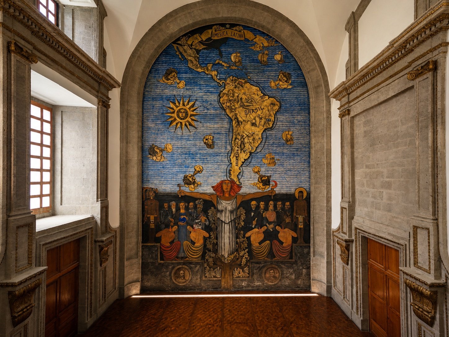Portada de Restauración y museografía del Museo Vivo del Muralismo